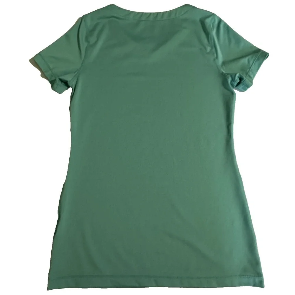 Nike Dri-FIT Womens Small Blue Athletic Short Sleeve Performance Shirt Tee